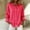 Watermelon Red striped button down blouse a1, variant on thefmos Women's Fall Striped Long Sleeve Button Down Blouse Collared Casual Loose Fit Tunic Tops Cute Trendy Work Shirts Blouses Winter Spring Fashion Clothes, Purple L