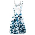 thumbnail image 4 of Vestidos Para Mujer Vestidos Casuales de Moda Comtable Sin Mangas Cuello Redondo Vestido Estampado Odeerbi ODB155501, 4 of 5