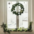 thumbnail image 2 of Boovnll Christmas Wreath, 12" Artificial Wreath Decorated with Berries Balls Pinecones Bows Christmas Wreaths for Front Door Holiday Wall Window Party Decor, Christmas Decorations, 2 of 7