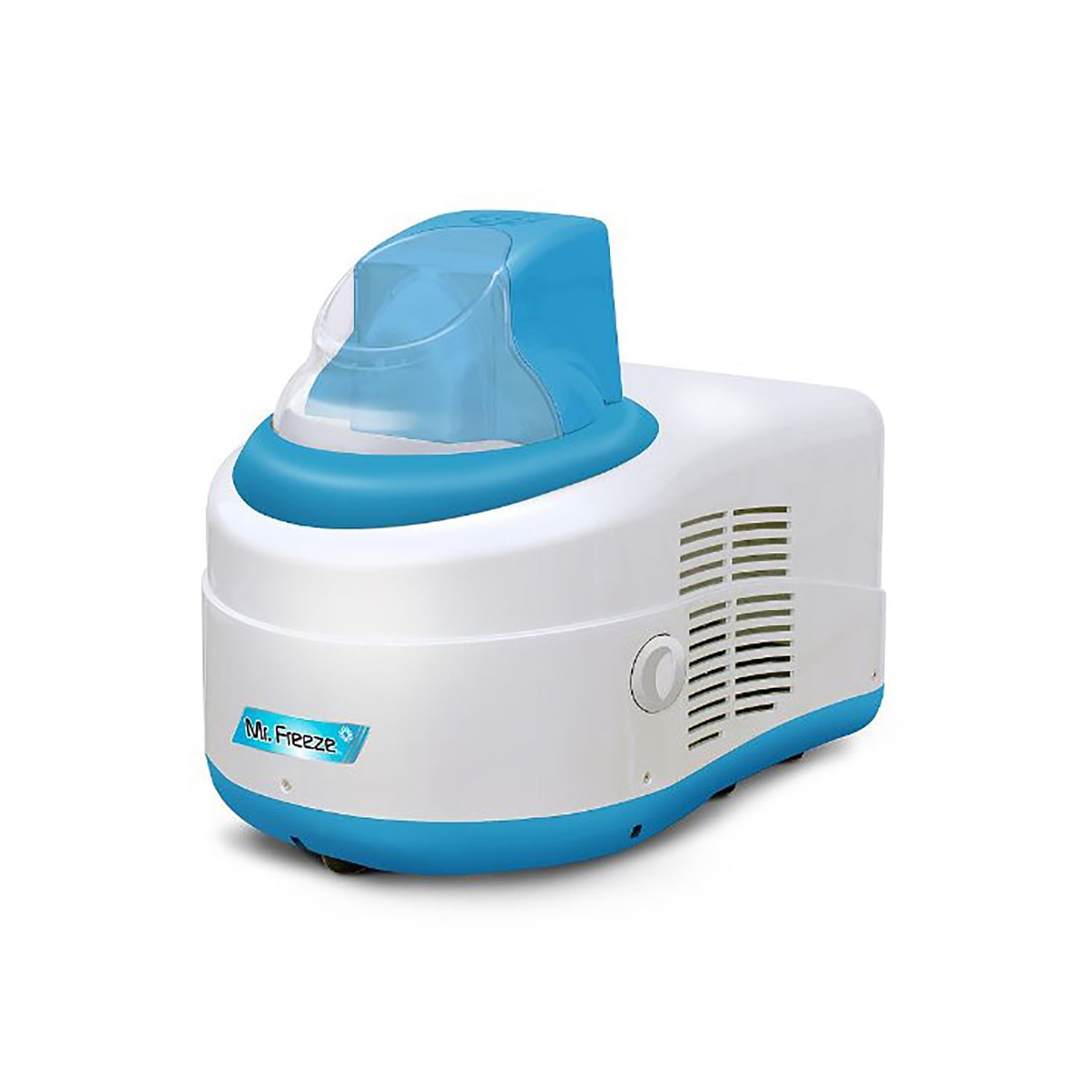 Elite EIM550BL 1.5Qt. Ice Cream Maker, White/Blue