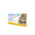 thumbnail image 2 of Revolution Plus Topical Solution for Cats, 2.8-5.5 lbs, (Gold Box), 2 of 9