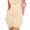 Warm Sand, variant on Women's Seamless Comfort Mid-Waist Tummy Control Shaping Shorts, Sizes XS-4XL