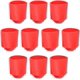 thumbnail image 4 of 10pcs Billiard Cue Stick protective caps Red Ref: 5940, 4 of 5