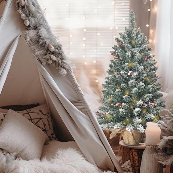 3ft Pre-lit Christmas Tree