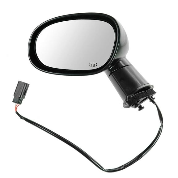 TRQ Folding Power Heated Mirror LH Left Driver Side for 08-13 Dodge Challenger MRA06303