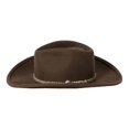 thumbnail image 3 of Rawhide Buffalo Fur Felt Western Hat - 7.5 - Mink, 3 of 6