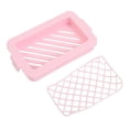 thumbnail image 5 of High elastic mesh soap dispenser multifunctional laundry foam soap storage box Pink, 5 of 9