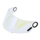 thumbnail image 5 of Visera para casco de motocicleta, lente facial ajustable a prueba de rayos UV para casco de motocicleta FF358 FF396, rojo transparente, 5 of 10