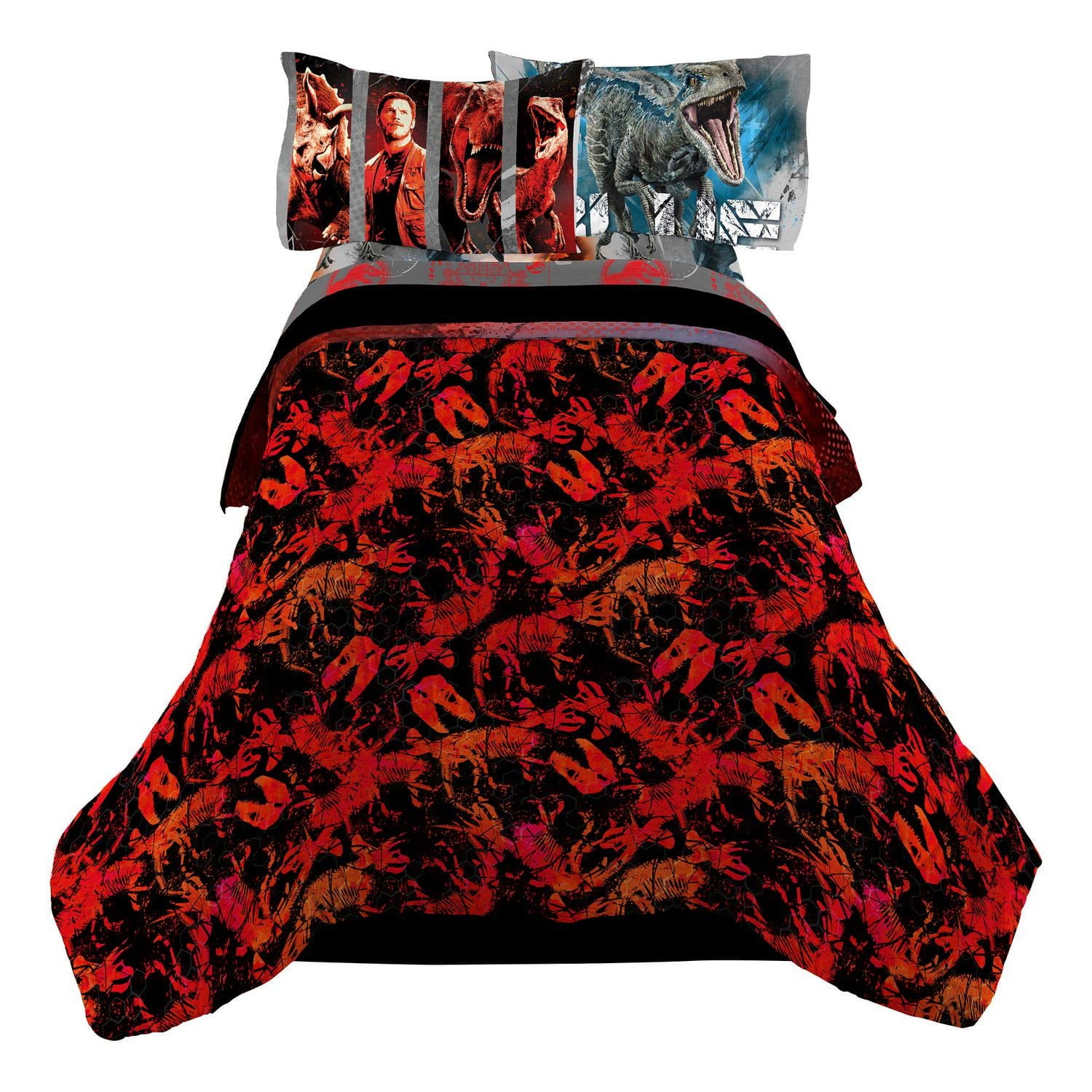 Jurassic World Kids Bedding Sheet Full Sheet Set with ...