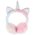thumbnail image 1 of Lot de 1 Cache-Oreilles Filles Style Hiver Peluche Abs Bleu Argent Multi 11.8X7.9In, 1 of 9