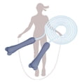 thumbnail image 4 of Cable de de los rodamientos de aptitud, profesión del entrenamiento Soledad resplandor saltar la cuerda, 4 of 7
