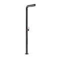thumbnail image 2 of DAX Freestanding Outdoor Stainless Steel Shower, Matte Black, 2 of 6