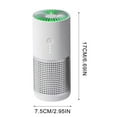 thumbnail image 5 of Rbaofujie Best Air Purifiers for Home Car Purifiers 3 Wind Speed 360° Circulation Purifier Odors Pet Dander For Home, Office, Bedrooms For Smokers, Pet Owners Home Air Purifier White, 5 of 8