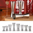 thumbnail image 4 of New Cocktail Bar Stainless Steel Jigger Double Spirit Measuring Cup For Home Bar Party Club Accessories Barware Tools B, 4 of 6