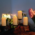 thumbnail image 3 of Velas sin llama de plástico para exteriores Biyanuo con mando a distancia, paquete de 15, 3 of 7