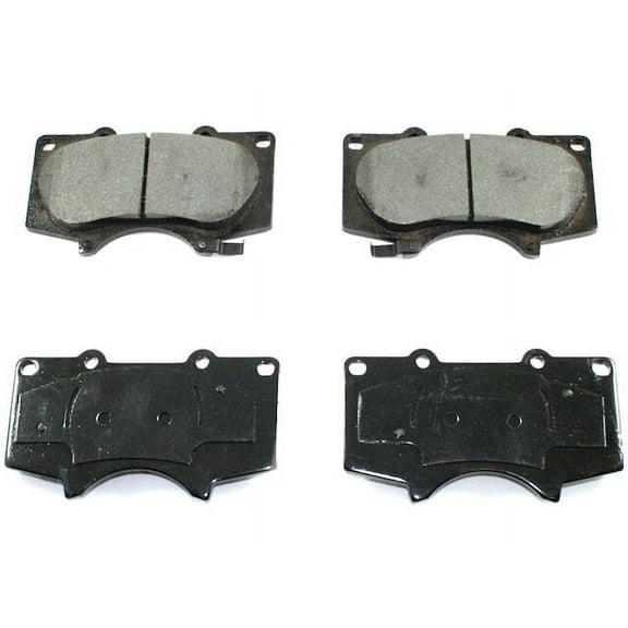 Front Brake Pad Set - Compatible with 2003 - 2020 Toyota 4Runner 2004 2005 2006 2007 2008 2009 2010 2011 2012 2013 2014 2015 2016 2017 2018 2019