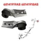 thumbnail image 2 of 1Pair Car Exhaust Hanger Sport for Jeep Cherokee 2014-2022 68141919AB 68141918AB Left&Right Exhaust, 2 of 5