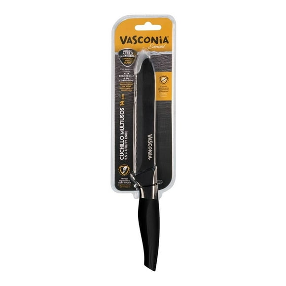 Cuchillo Vasconia Multiusos Negro