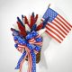 thumbnail image 4 of Decoracin De Bandera, Estrella Roja, Blanca Y Azul, Cesta Con Forma De Bandera, Colgante Para Puerta, Decoracin De Pared, Regalo Patritico, Da De La Independencia, Tela Resistente, Para, UKHBMC, 4 of 9