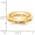 thumbnail image 5 of 14K Yellow Gold 5mm Comfort-Fit Band (Size 5.5) Made In United States cf050-5.5, 5 of 5