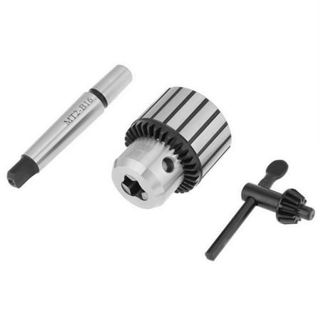 

Key Type Drill Chuck 1-13Mm Capacity Carbide Steel Mt2-B16 Arbor Key Type Drill Chuck Mini Lathe Tool