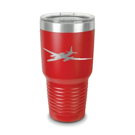 

U-2 Dragon Lady Tumbler 30 oz - Laser Engraved w/ Clear Lid - Polar Camel - Stainless Steel - Vacuum Insulated - Double Walled - Travel Mug - u2 reconnaissance aircraft cia spy plane