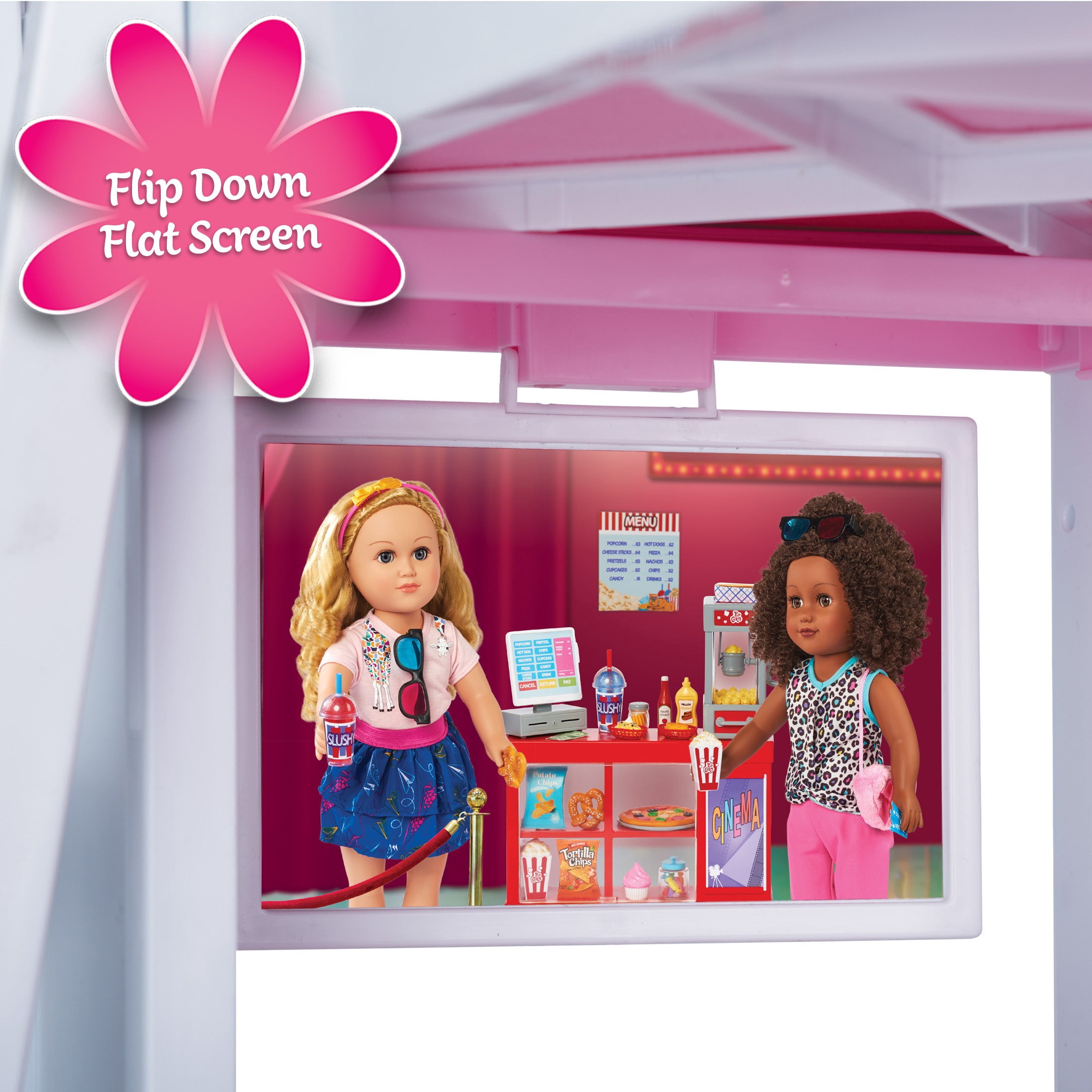 My Life As Loft Bed Play Set For 18-Inch Dolls With Accessories