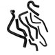 thumbnail image 2 of 9 Pcs Black Silicone Radiator Hose Kit For Civic D15 D16 SOHC EG/EK 1992-2000, 2 of 2