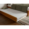 thumbnail image 6 of AFI Casanova Full Wood Platform Bed with Panel Footboard and Twin Trundle, Light Toffee, 6 of 15