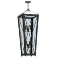 thumbnail image 4 of Meyda 150231 18 in. Square Eures Pendant, Antique Iron Gate & Clear Acrylic, 4 of 5