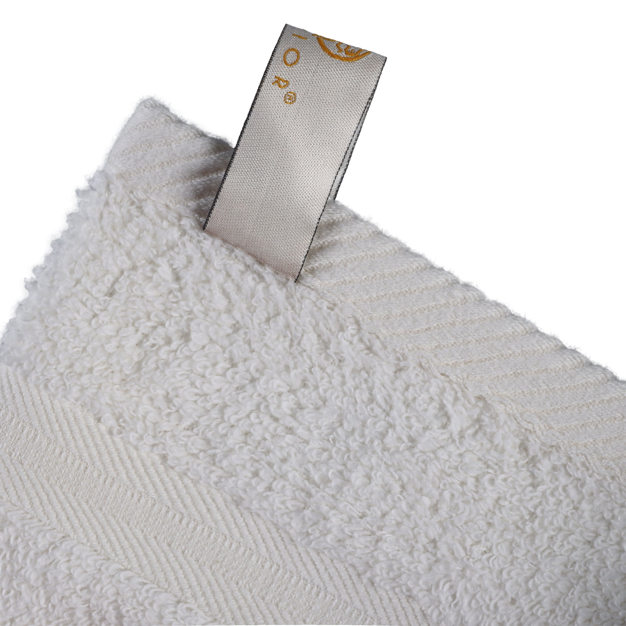 BNM Smart Dry Cotton Bath, Hand, Face Towel Set, Ivory