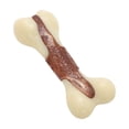 thumbnail image 2 of Interactive Dog Bone Chew, Beef Infused Durable Oral Care Breath Improving Anxiety Relieving Pet Daily Toy, 2 of 9