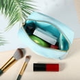 thumbnail image 5 of Unique Bargains 1 Pc Women Waterproof Makeup Bag for Business Travel Vacation Camping Blue, 5 of 6