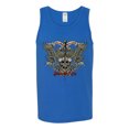 thumbnail image 2 of Wild Bobby, Biker Til I Die Live to Ride Motorcycle Cars and Trucks Mens Graphic Tank Top, Royal, Small, 2 of 3