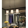 thumbnail image 2 of 42549CLP Kichler Lighting Triad - 1 light Pendant - 18 inches tall by 7.75 inches wide-Classic Pewter Finish    -Traditional Installation, 2 of 5