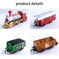 thumbnail image 3 of Muyoka Juguete de tren eléctrico navideño, vagón de riel eléctrico, juego de juguete de tren a batería, carro eléctrico para niños Muyoka Hogar, 3 of 7