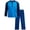 Blue Plaid, variant on Quad Seven Boys Pajamas Set - 2 Piece Henley Sleep Shirt PJ Boys Pajama Pants Kids Sleepwear (4-18)