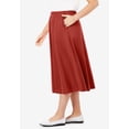 thumbnail image 4 of Woman Within Plus Size 7-Day Knit A-Line Skirt, 4 of 6