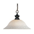 thumbnail image 2 of 1 Light Pendant In Classical Style 16 Inches Wide By 12 Inches High     -Traditional Installation Z-Lite 100701Ob-Wm16, 2 of 2