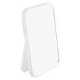 thumbnail image 1 of Espejo de maquillaje plegable de escritorio, tocador, dormitorio, HD, cuadrado, espejo portátil de viaje para niñas y mujeres, transparente, 8 x 6 pulgadas, 1 of 6