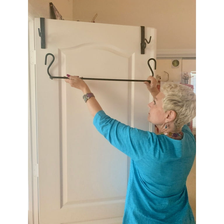 Over Door Hanger Rack for Quilts and Comforters