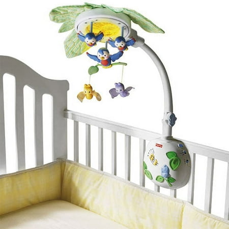 Fisher Price Flutterbye Dreams Lullabye Bird Mobile