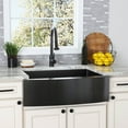 thumbnail image 2 of Stainless Steel 30 Inch Single Bowl Apron Front Farmhouse Kitchen Sink, 2 of 2