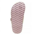 thumbnail image 5 of Kensie Girl Thong Flat Heel Kids Cork Sole Flip-Flops with Buckle Strap - Pink , 2, 5 of 6