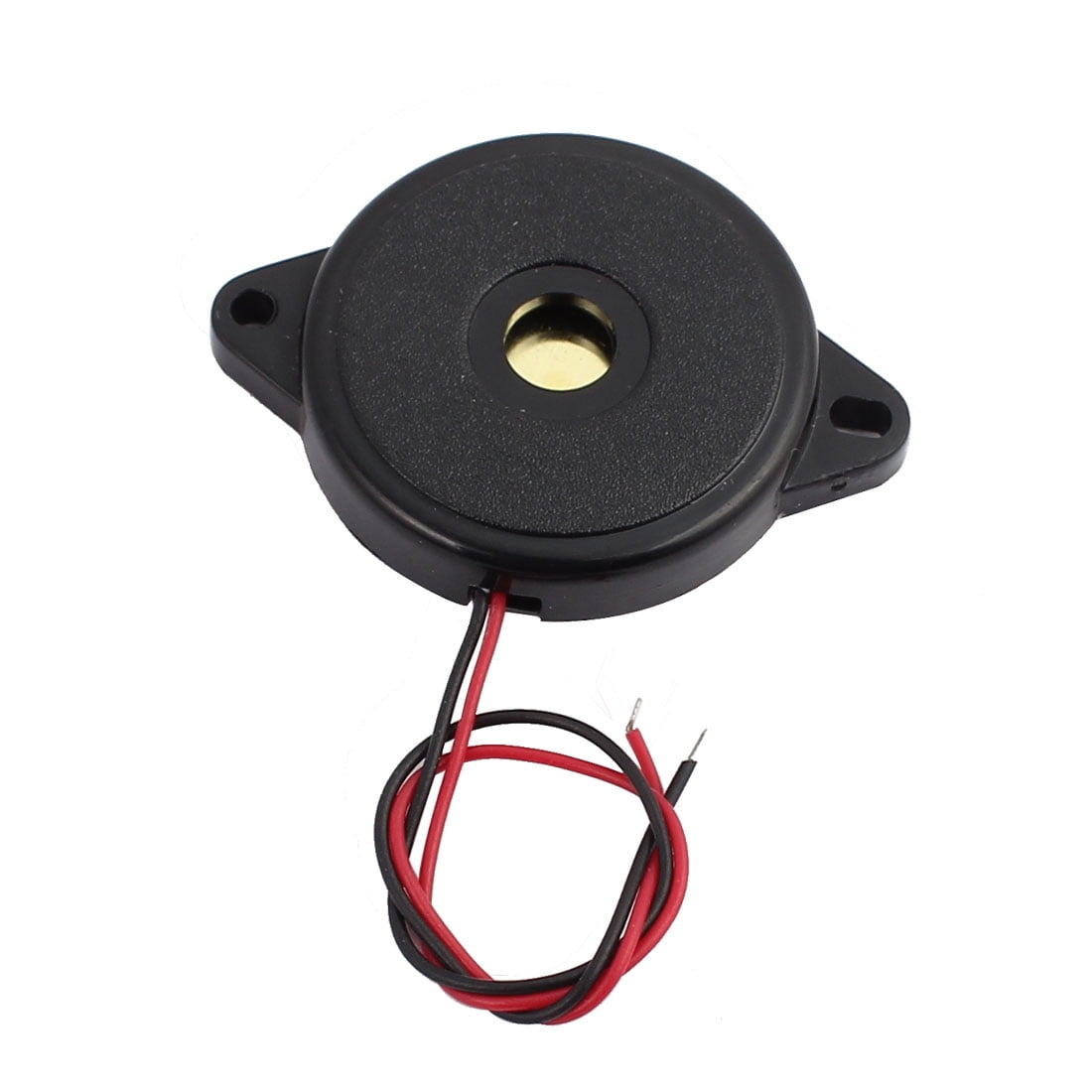 DC 130V 12V 2Wired 85dB Sound Passive Electronic Buzzer Alarm Black