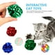 thumbnail image 3 of 25 juguetes para gatos, pelotas arrugadas con peluche, juguetes interactivos para gatos y gatitos de interior., 3 of 7