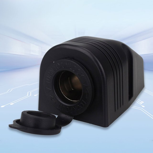 Enchufe Del Encendedor Del Coche Enchufe para encendedor de cigarrillos de coche, 12V/24V, soporte para encendedor de cigarrillos, piezas de repuesto para automóviles