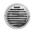 thumbnail image 3 of Campana extractora de acero inoxidable, pared exterior, ventilación de cabeza plana, campana extractora, tubo de escape, salida de aire, cubierta de ventilación de acero inoxidable 304 (127mm) brillar Electrónica, 3 of 5