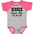 thumbnail image 3 of Inktastic Gigi Loves Me Baby Girl Clothes Girls Baby Bodysuit, 3 of 5