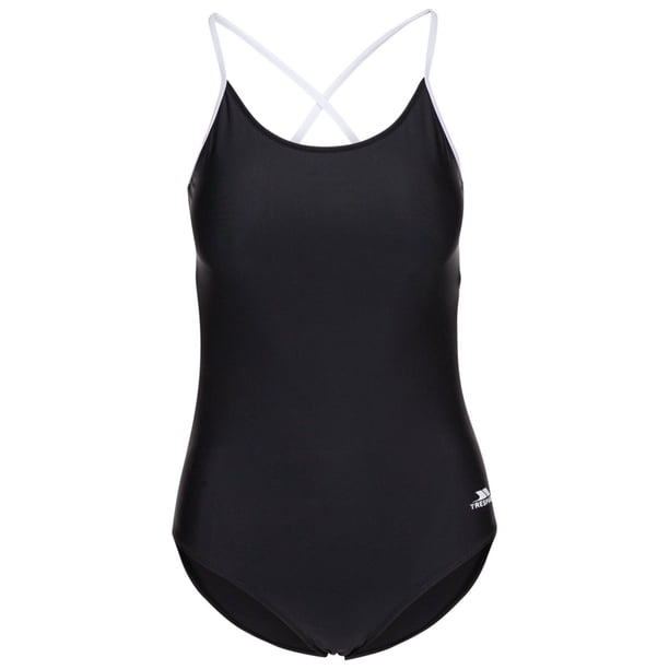 Trespass - Bañador Entero de Una Pieza Florence para Mujer (Negro)